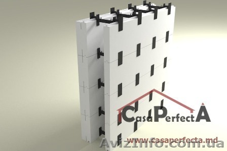 Блоки несъемной опалубки - <ro>Изображение</ro><ru>Изображение</ru> #1, <ru>Объявление</ru> #385536