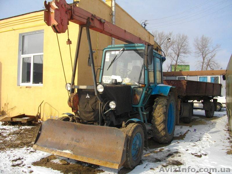 Трактор МТЗ - 80. Погружчик с вышкой 7 м. Прицеп - <ro>Изображение</ro><ru>Изображение</ru> #1, <ru>Объявление</ru> #448632