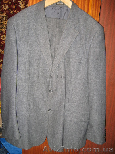 Продам мужской костюм б\у в отл.сост. - <ro>Изображение</ro><ru>Изображение</ru> #1, <ru>Объявление</ru> #497396