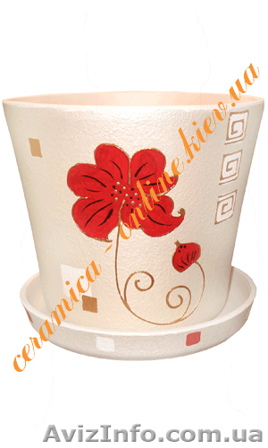 Горшки из керамики ОПТОМ - <ro>Изображение</ro><ru>Изображение</ru> #1, <ru>Объявление</ru> #484088