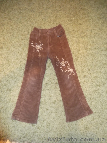 брюки-вельвет для девочки - <ro>Изображение</ro><ru>Изображение</ru> #1, <ru>Объявление</ru> #590399