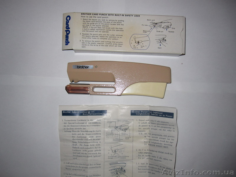 Перфоратор BROTHER KA-451 - <ro>Изображение</ro><ru>Изображение</ru> #1, <ru>Объявление</ru> #805122