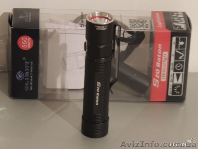 Фонарь с магнитом Olight S20 550 люмен - <ro>Изображение</ro><ru>Изображение</ru> #1, <ru>Объявление</ru> #994454