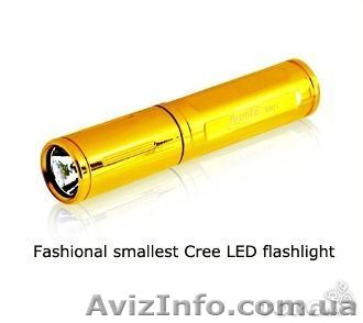 Карманный женский фонарик Bronte RA01-Au 80 люмен - <ro>Изображение</ro><ru>Изображение</ru> #1, <ru>Объявление</ru> #994457