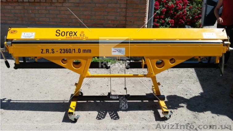 Листогибочный станок Sorex по низкой цене без предоплаты! - <ro>Изображение</ro><ru>Изображение</ru> #1, <ru>Объявление</ru> #1167311