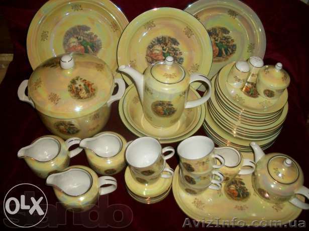 Продам Фарфоровый чайно-столовый сервиз «Мадонна» на 12 персон - <ro>Изображение</ro><ru>Изображение</ru> #1, <ru>Объявление</ru> #1264777