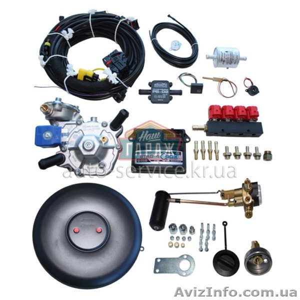 ГБО. Полный комплект stag-4 qbox basic 4 цил. - <ro>Изображение</ro><ru>Изображение</ru> #1, <ru>Объявление</ru> #1314398