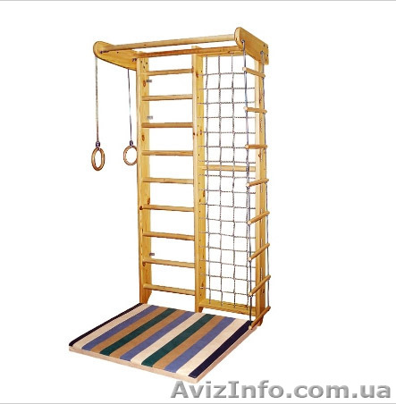 Шведская стенка и гладиаторская с верхним турником - <ro>Изображение</ro><ru>Изображение</ru> #1, <ru>Объявление</ru> #1387388