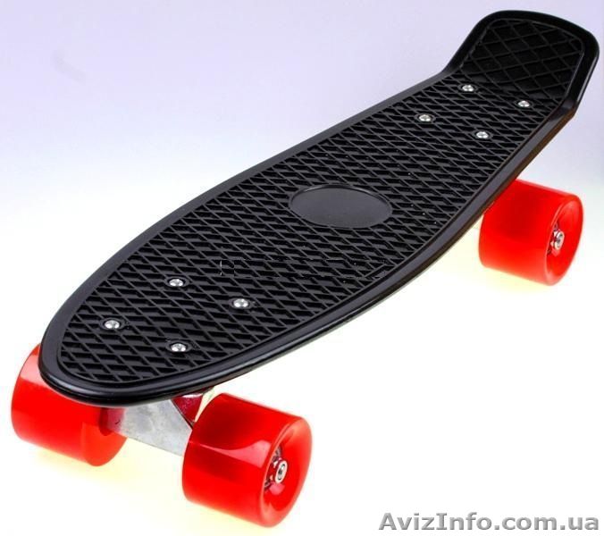 Скейтборд Penny Board 22" черный - <ro>Изображение</ro><ru>Изображение</ru> #1, <ru>Объявление</ru> #1416040