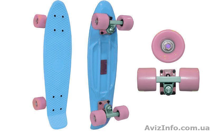Скейт Penny Board Kepai SK-401-12 Pastel Sky - <ro>Изображение</ro><ru>Изображение</ru> #1, <ru>Объявление</ru> #1416047