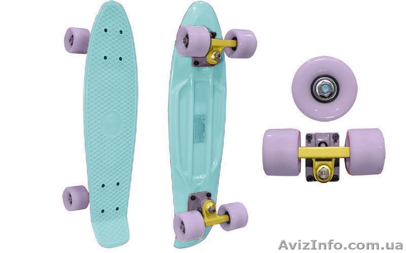 Скейт Penny Board Kepai SK-401-10 pastel mint - <ro>Изображение</ro><ru>Изображение</ru> #1, <ru>Объявление</ru> #1416048
