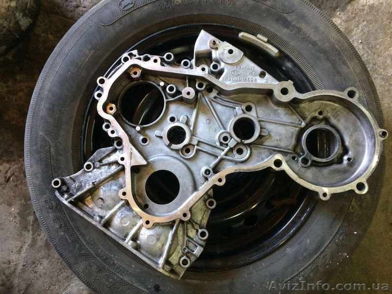 Б/у крышка шестерен ГРМ Renault 2.2, 2.5 dci 16v , 8200018628, Рено - <ro>Изображение</ro><ru>Изображение</ru> #1, <ru>Объявление</ru> #1635069