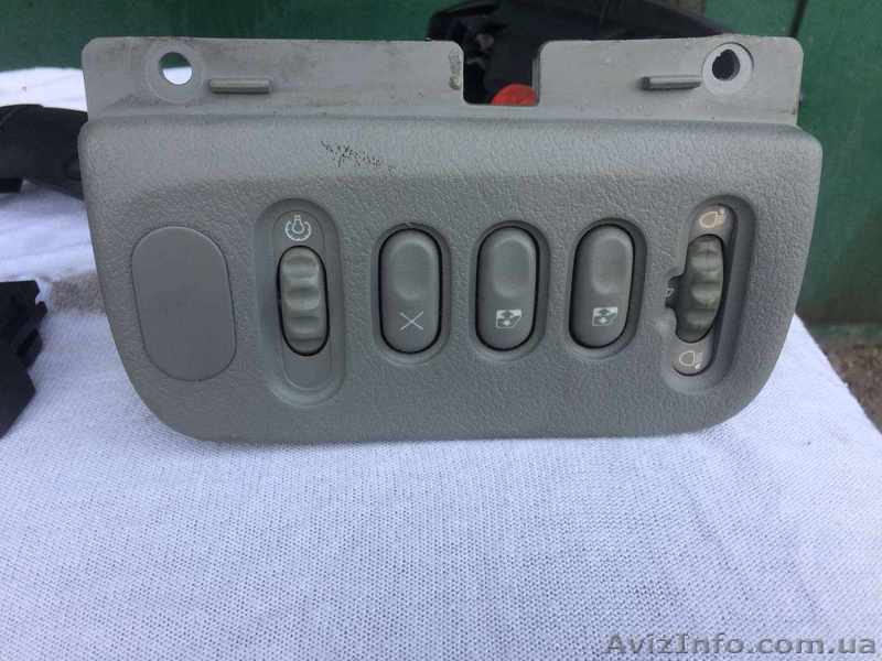 Б/у блок кнопок в торпеду для Renault Scenic 1,Рено Сценик 1 - <ro>Изображение</ro><ru>Изображение</ru> #1, <ru>Объявление</ru> #1634580