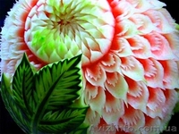 Искусство резьбы на фруктах и овощах. Курсы карвига. Сертификат. - <ro>Изображение</ro><ru>Изображение</ru> #1, <ru>Объявление</ru> #812939