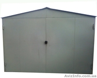 гараж металлический разборной различных размеров - <ro>Изображение</ro><ru>Изображение</ru> #3, <ru>Объявление</ru> #1025253