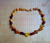 Лечебные бусы из слегка шлифованного янтаря - <ro>Изображение</ro><ru>Изображение</ru> #4, <ru>Объявление</ru> #934433