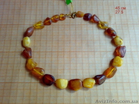 Лечебные бусы из слегка шлифованного янтаря - <ro>Изображение</ro><ru>Изображение</ru> #6, <ru>Объявление</ru> #934433