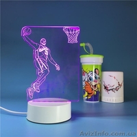 Оригинальный подарок. 3D Led светильник. Яркий и экономичный. - <ro>Изображение</ro><ru>Изображение</ru> #4, <ru>Объявление</ru> #1506355