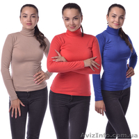 Женские водолазки гольф от производителя. Опт, дропшиппинг, СП  - <ro>Изображение</ro><ru>Изображение</ru> #4, <ru>Объявление</ru> #1636068
