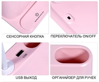 Умная настольная светодиодная лампа 3 в 1 со встроенным аккумулятором  - <ro>Изображение</ro><ru>Изображение</ru> #3, <ru>Объявление</ru> #1679028