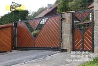 Ворота розпашні прості, ворота відкатні, навіси. - <ro>Изображение</ro><ru>Изображение</ru> #3, <ru>Объявление</ru> #1743875