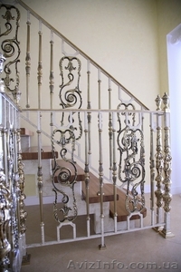 Мозаика, лестницы, ограждения