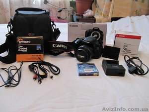 Продам Canon EOS 600D с объективом Canon EF 50mm F/1.4 USM - <ro>Изображение</ro><ru>Изображение</ru> #1, <ru>Объявление</ru> #389011
