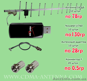 Антенна для интернета 16 dB + 3G модем + адаптер - <ro>Изображение</ro><ru>Изображение</ru> #5, <ru>Объявление</ru> #458752