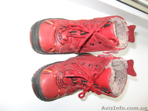 Продам зимние ботинки для девочки BG бу натуральная кожа на нат.меху