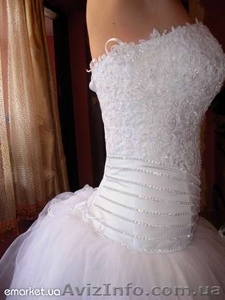 новое ни разу не одетое свадебное платье - <ro>Изображение</ro><ru>Изображение</ru> #4, <ru>Объявление</ru> #618995
