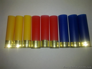 Гильза капсюлированная 12,  16,  20 кал.