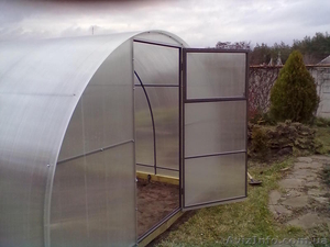 Арочные теплицы из поликарбоната