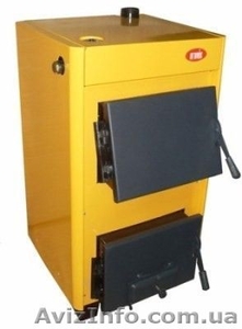 Котёл для твёрдого топлива КОТВ-10 Огонек, от производителя, с гарантией