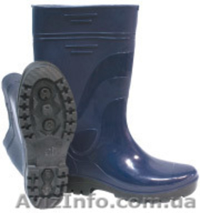 Резиновые сапоги из ПВХ