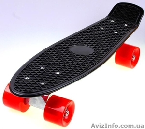 Скейтборд Penny Board 22" черный - <ro>Изображение</ro><ru>Изображение</ru> #1, <ru>Объявление</ru> #1416040