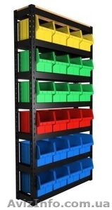 Стеллаж для автозапчастей и комплектующих