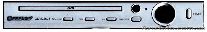 DVD плейер Geepas GDVD 2626 - <ro>Изображение</ro><ru>Изображение</ru> #1, <ru>Объявление</ru> #176985