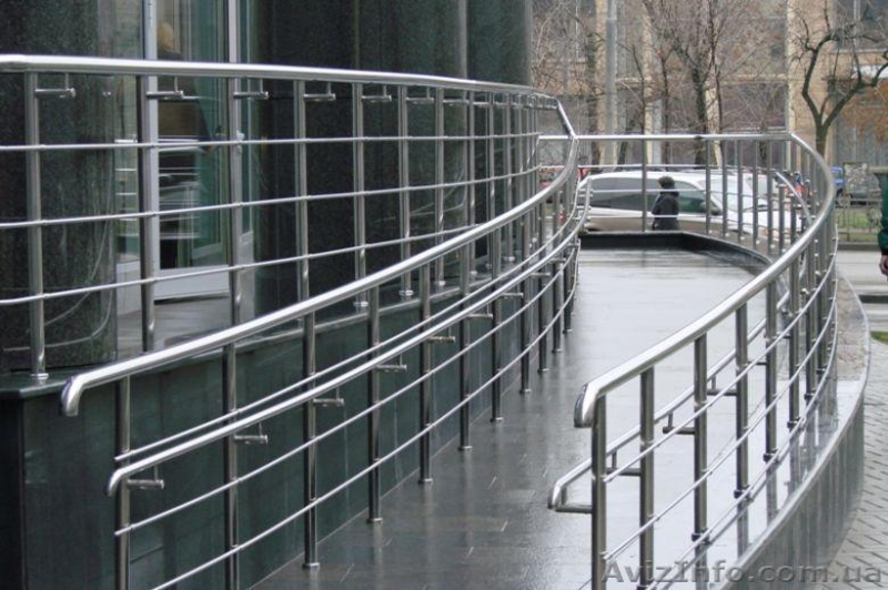 ПЕРИЛА ИЗ АЛЮМИНИЯ И НЕРЖАВЕЙКИ, ИЗГОТОВЛЕНИЕ, УСТАНОВКА - <ro>Изображение</ro><ru>Изображение</ru> #2, <ru>Объявление</ru> #762440