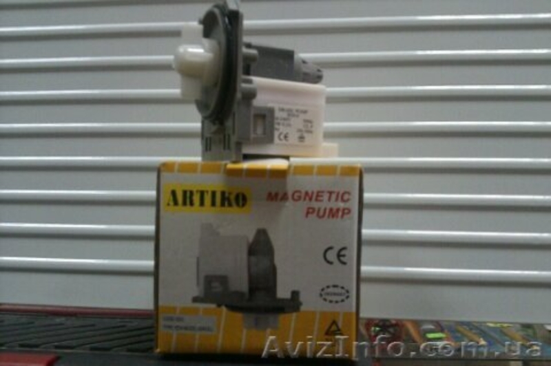 НАСОС (ПОМПА) СЛИВНОЙ ARTIKO УНИВЕРСАЛЬНЫЙ ДЛЯ СТИРАЛЬНЫХ МАШИН - АВТОМАТОВ. НОВ - <ro>Изображение</ro><ru>Изображение</ru> #1, <ru>Объявление</ru> #802399