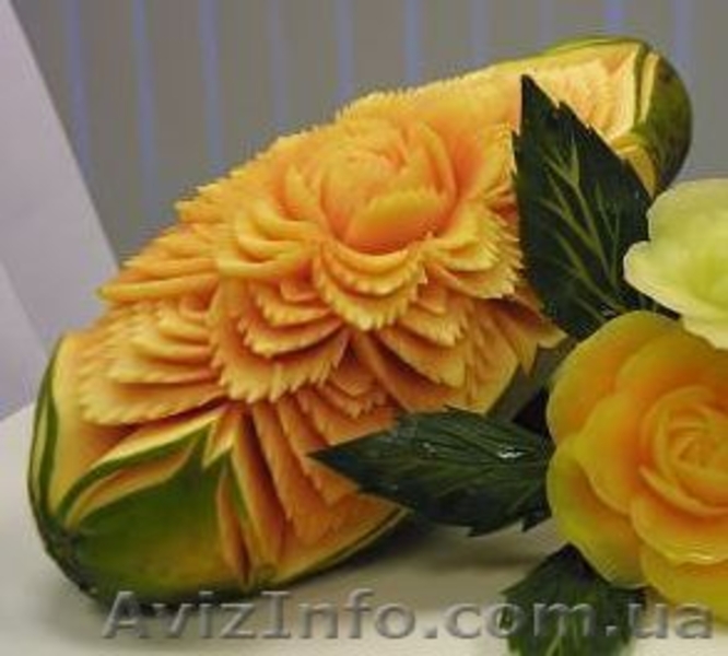 Искусство резьбы на фруктах и овощах. Курсы карвига. Сертификат. - <ro>Изображение</ro><ru>Изображение</ru> #2, <ru>Объявление</ru> #812939