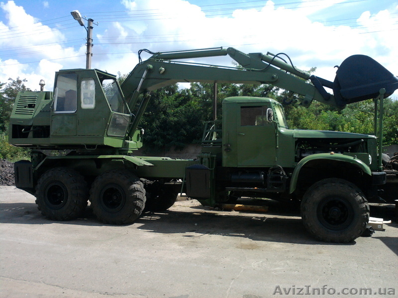 КРАЗ 255 Б1 Экскаватор - <ro>Изображение</ro><ru>Изображение</ru> #1, <ru>Объявление</ru> #956801