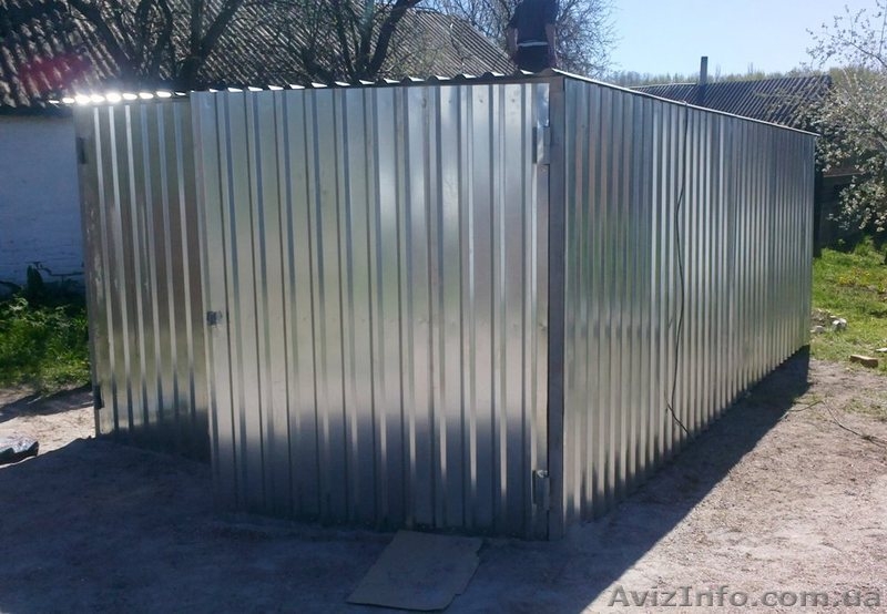 гараж металлический разборной различных размеров - <ro>Изображение</ro><ru>Изображение</ru> #4, <ru>Объявление</ru> #1025253