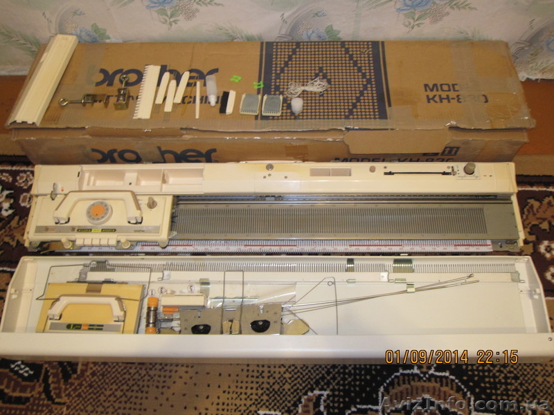 Вязальная машина Brother Kh830 - <ro>Изображение</ro><ru>Изображение</ru> #1, <ru>Объявление</ru> #605861