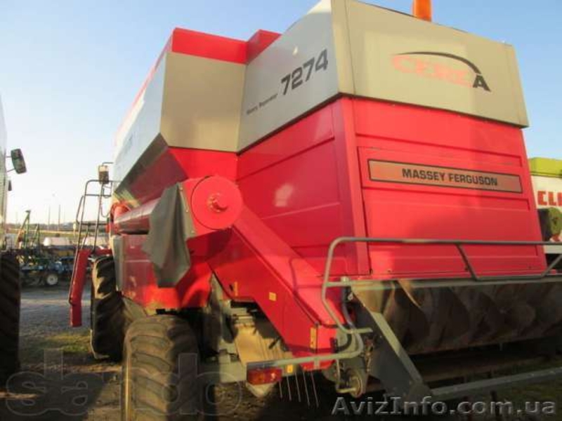 Продам Комбайн зерноуборочный MASSEY FERGUSON 7274 cerea - <ro>Изображение</ro><ru>Изображение</ru> #3, <ru>Объявление</ru> #1065659