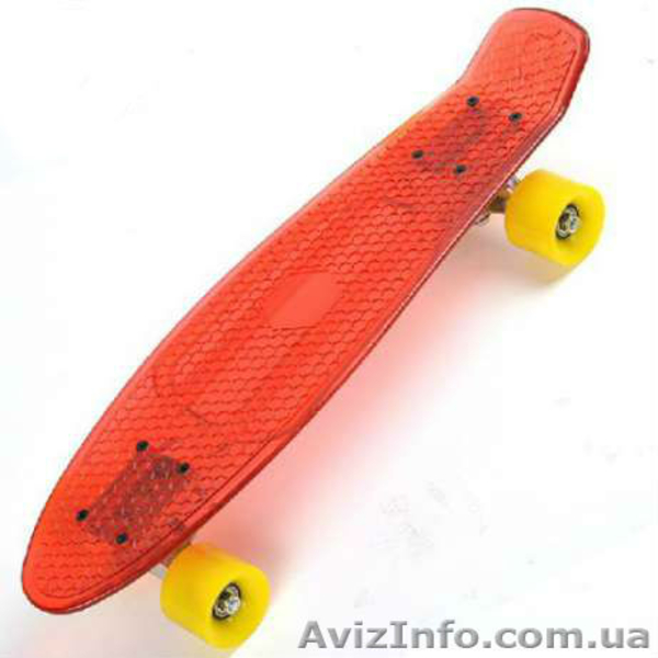 Penny Board прозрачный белый - <ro>Изображение</ro><ru>Изображение</ru> #3, <ru>Объявление</ru> #1246938
