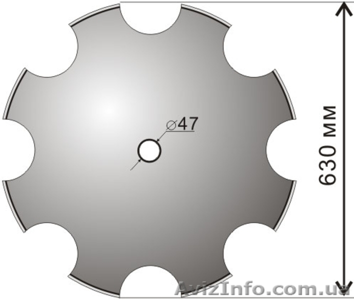 Диск бороны(ромашка) Bomet,дисковая борона, - <ro>Изображение</ro><ru>Изображение</ru> #2, <ru>Объявление</ru> #1481347