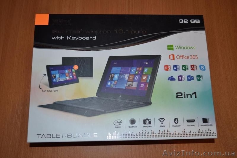 Планшет ноутбук на Windows 8.1 10HD/IPS/2Гб/32Гб/USB/WIFI/3G Германия. - <ro>Изображение</ro><ru>Изображение</ru> #6, <ru>Объявление</ru> #1504876