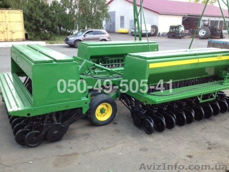 Сівалка зернова 9,1 м. Джон Дір 455 John Deere 455 - <ro>Изображение</ro><ru>Изображение</ru> #1, <ru>Объявление</ru> #1526125