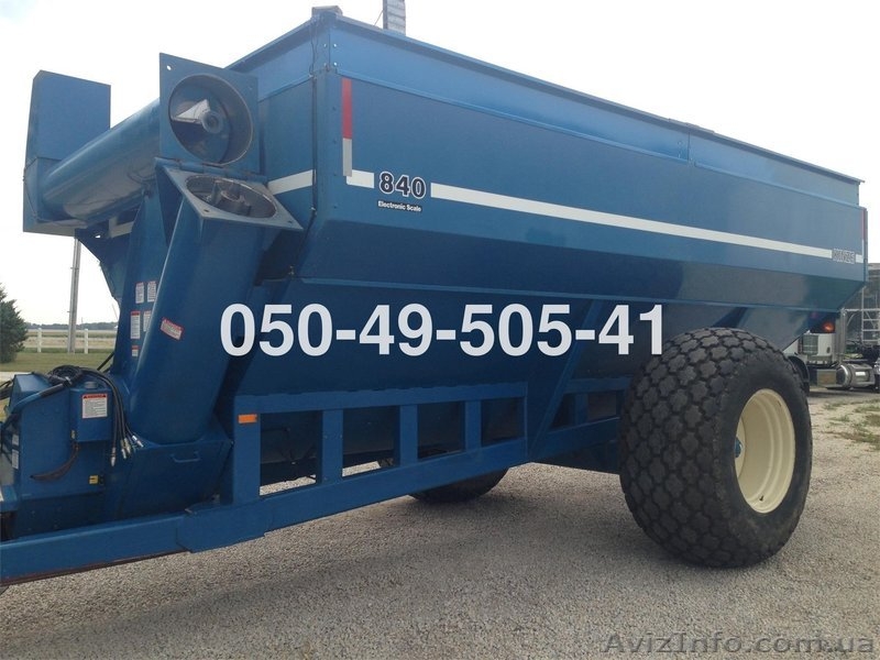 Бункер зерновой прицеп Кинзе Kinze 840 - <ro>Изображение</ro><ru>Изображение</ru> #3, <ru>Объявление</ru> #1526121