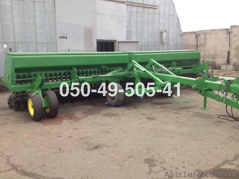 Сівалка механічна зернова John Deere міжряддя 15 см. - <ro>Изображение</ro><ru>Изображение</ru> #4, <ru>Объявление</ru> #1526131